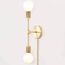 Plug In Sconce Sconces Wall Lights