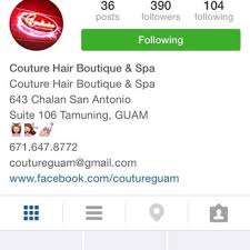 couture hair boutique spa 28