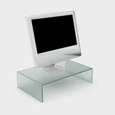 Glass Effect Acrylic Monitor Stand