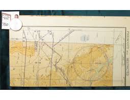 1942 D Walking Liberty Half Dollar Au Bu World War Ii Restricted Sectional Aeronautical Chart Iss