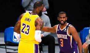 With a little more than nine minutes left in the game, lebron james stepped to the free throw line, and when he missed his second shot chris paul slid in front of him, boxed lebron out, and in the. Lebron James On Finally Playing Chris Paul In Playoffs It S A Beautiful Thing