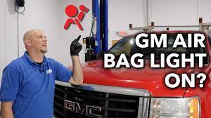 air bag light on gm truck how to fix