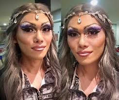 drag queen makeup artist makeup