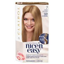 Top shades you can work all year round. Clairol Nice N Easy Permanent Hair Color Creme 7 Dark Blonde 1 Application Walmart Com Walmart Com
