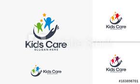 Kids Care Logo Designs Vector People Care Logo Template Buy This