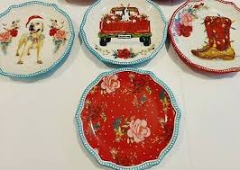 There are delicious dips, creamy spreads, and finger lickin' good finger food that are perfect for feeding a crowd. The Pioneer Woman Christmas Cow Dog Boot Truck 6 5 Appetizer Plates Set Of 4 Plates Com Home Garden