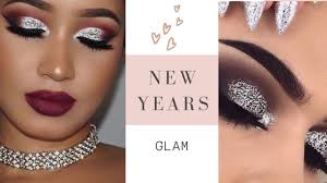 new years eve glam makeup compilation
