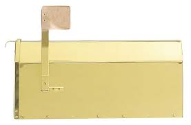 Mb1000 Provincial Brass Mailbox