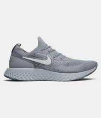 Nike men's epic react flyknit running shoe college navy/diffused blue/football grey 10 m us. Nike Epic React Grey Running Shoes Buy Nike Epic React Grey Running Shoes Online At Best Prices In India On Snapdeal