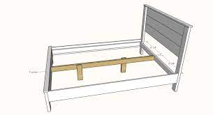 simple panel bed all mattress sizes