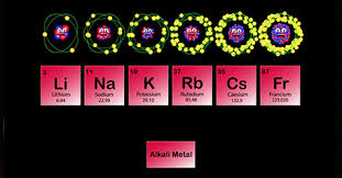 group 1 alkali metals edignite