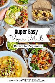 lazy vegan recipes no sweat vegan