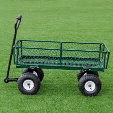 Garden Utility Cart Wagon Wheelbarrow