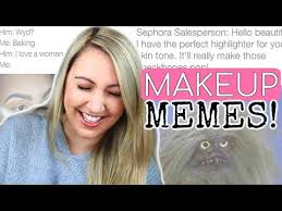 beauty guru reacts to funniest makeup