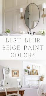 Popular Behr Beige Paint Colors For A
