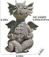 Dragon Figurine Resin Dinosaur
