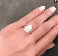 5 carat pear shaped diamond rings sep