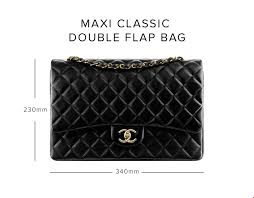 Size Guide Chanel Classic Double Flap Bag Handbags Xupes
