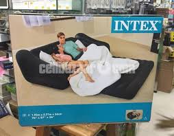 intex inflatable sofa bed intex