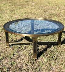 Brass Table Vintage Coffee Table