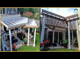 Clear Pergola Roof Is Perfect For