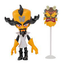 Amazon.com: Bandai Crash Bandicoot Action Figures Dr Neo Cortex with Mask |  11cm Dr Neo Cortex Toy with Mask and Stand Accessories | Collectable  Figures As Merchandise and Video Game Gifts :