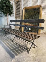 antique french garden bench for at