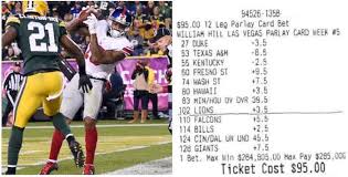 Please change the filters to continue betting. 7 Parlay Bets That Overcame Long Odds And Paid Big
