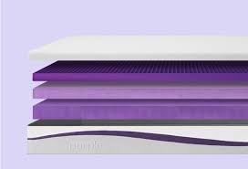 split king size mattresses purple