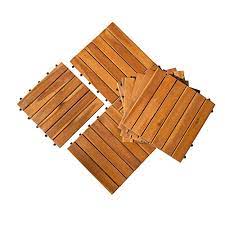 patio wood deck tiles