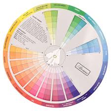color circle chart rainbow color wheel