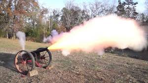 Loading And Firing A Black Powder Cannon