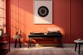 Wallmounted Vinyl Record Player