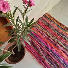 multi color chindi rug carpet size