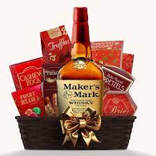 send bourbon whiskey gift baskets