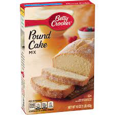 The proudest angel food you ever made from a mix. Betty Crocker Pound Cake Mix Bettycrocker Com