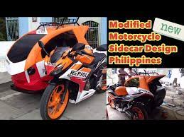 modified motorcycle tricycle sidecar