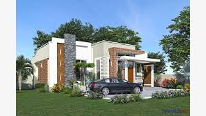 3 Bedroom Flat Roof House Designs For