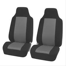 Bucket Front Seat Covers Fabric Mesh