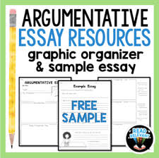 Argumentative Essay Writing Resources Free Graphic