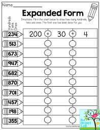 The emphasis is on understanding of our base ten number system. Hundreds Tens And Ones Worksheet Preschool Worksheet Gallery