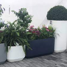 Mod Low Self Watering Square Plant Pots