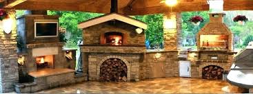 Outdoor Fireplace Pizza Oven