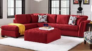 red black and gray living room off 55
