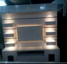 Wall Tv Unit With Led Lights