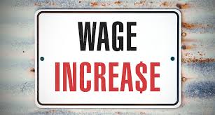 Image result for wage increase