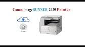 @tech world my machine does not have lan port its connected to usb how to use the scanner machine model canon 2420l. How To Install Canon Ir 2420 Network Printer And Scanner Drivers Youtube