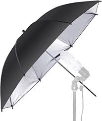 Amazon Com Neewer 33 83cm Photo Studio Black Silver Reflective Lighting Umbrella For Photography Studio Flash Light And Location Shoots Photographic Lighting Umbrellas Camera Photo