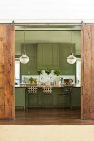 Of course, if the island is the focal point then this may be where you focus your resources giving the rest of the room the second spot on your list of priorities. Green Cabinets Cottage Kitchen Sherwin Williams Oyster Bay Southern Living