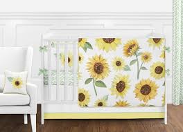 sunflower 9 piece crib bedding collection